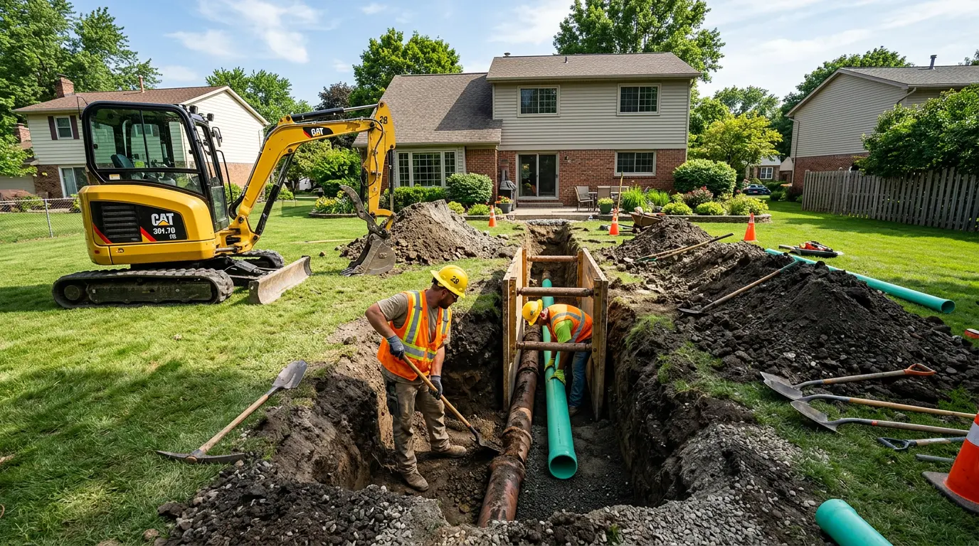 Sewer Line Repair in Vernon, TX